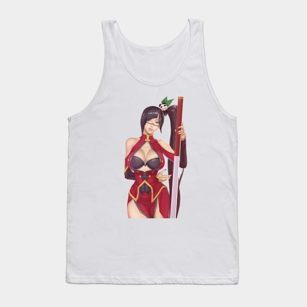 Litchi Art Tank Top by RFillustrations